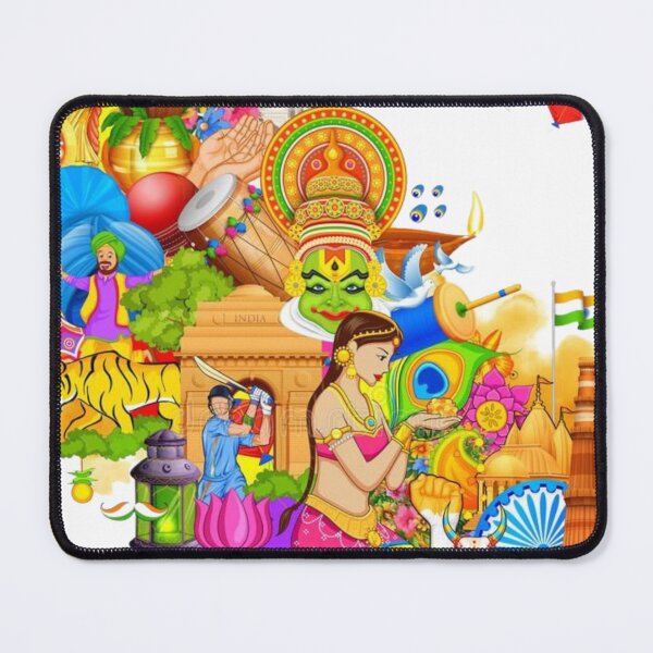 Item preview, Culture of india | gift for diverse culture lovers | Indian design designed and sold by Arteartz.