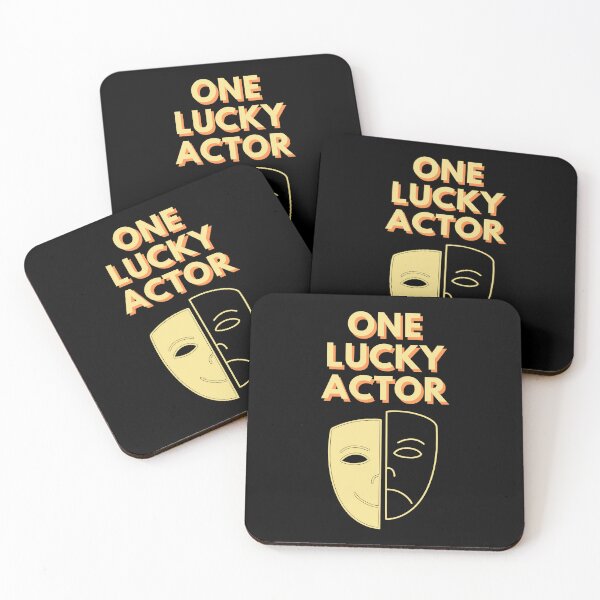 Item preview, One lucky actor design designed and sold by DigitalMagShop.