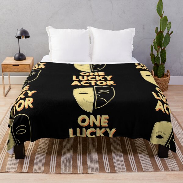 Item preview, One lucky actor design designed and sold by DigitalMagShop.