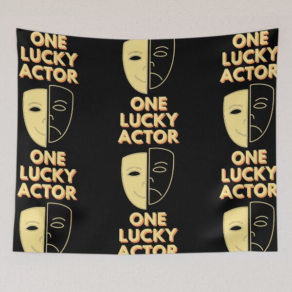 Item preview, One lucky actor design designed and sold by DigitalMagShop.