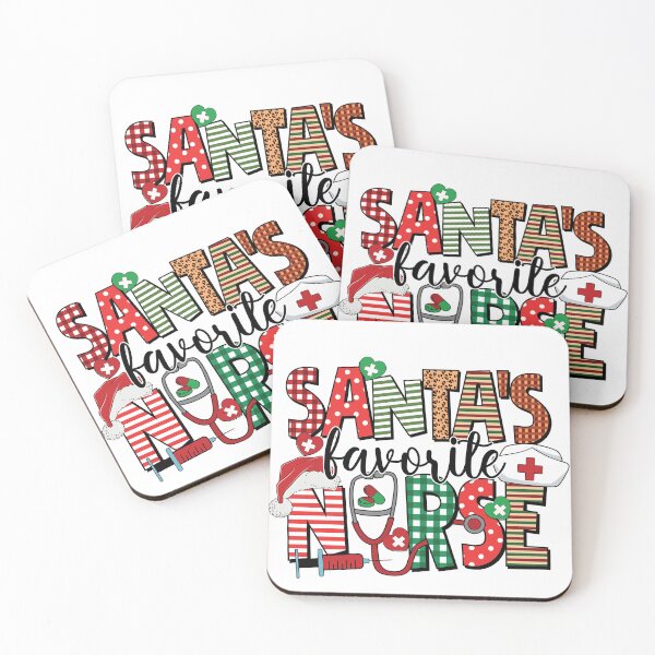 Item preview, Santas favorite nurse  designed and sold by formylovelydog.