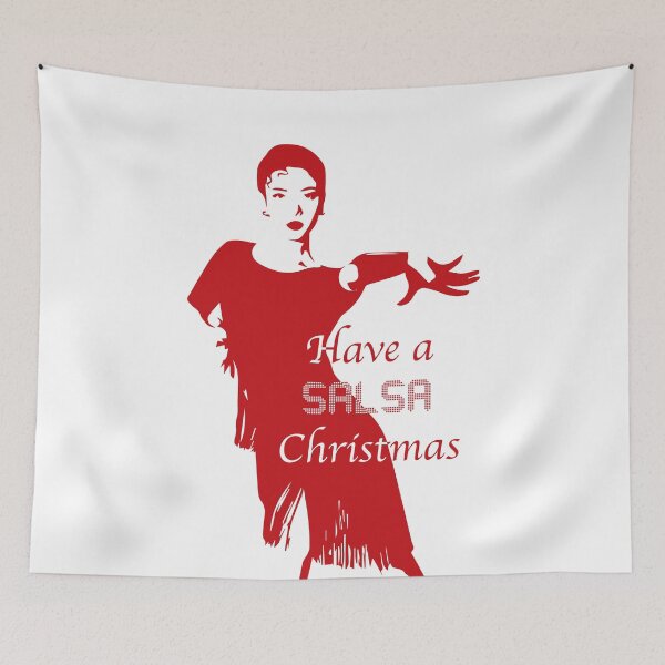 Item preview, Have a Salsa Christmas designed and sold by WietskeWelten.