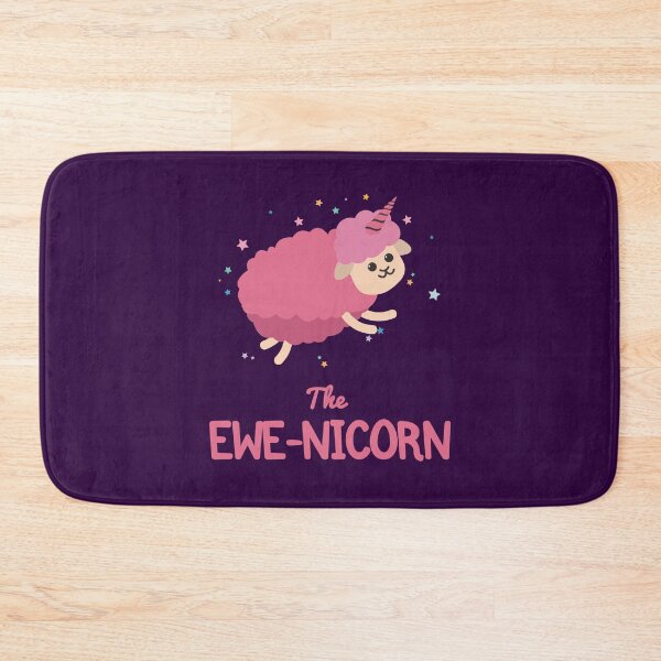 Item preview, Cute Ewenicorn | Ewe Puns | Weird Unicorn designed and sold by Fluffy-Vectors.