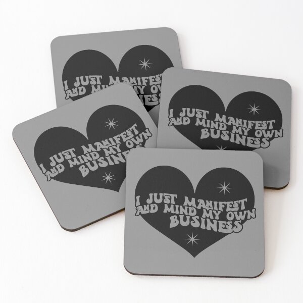 Item preview, i just manifest and mind my own business  designed and sold by NAZIMNADIR.