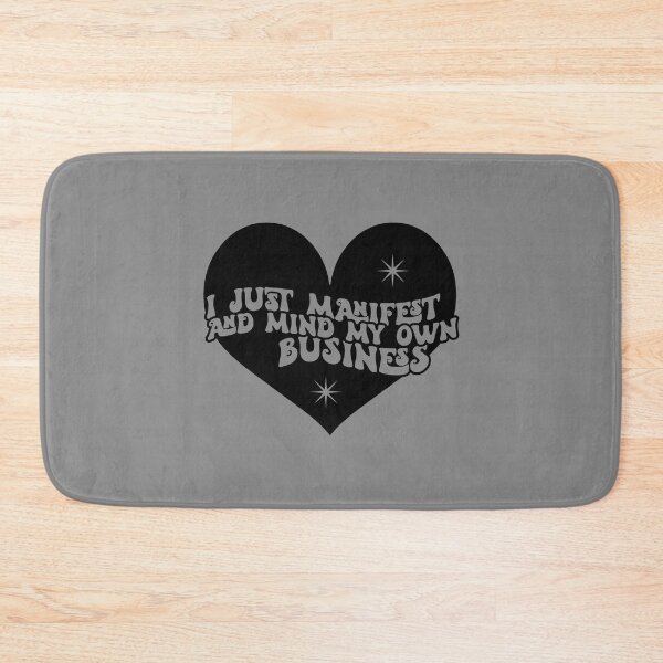 Item preview, i just manifest and mind my own business  designed and sold by NAZIMNADIR.
