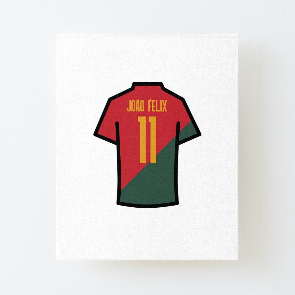 Felix #11 POR Red Green 22 Football Jersey Sticker for Sale by