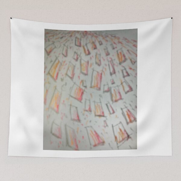 Item preview, Perspective of orange rain. designed and sold by Pattanapong Pongampai.