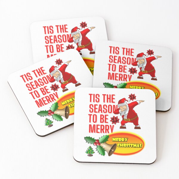 Item preview, tis the season to be merry - dabbing santa claus designed and sold by AspectArtWorks.