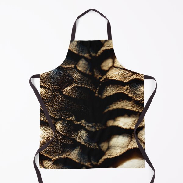 Item preview, Crocodile skin in black and gold tones, leather look designed and sold by Stepan Melnikov | Midpatterns.