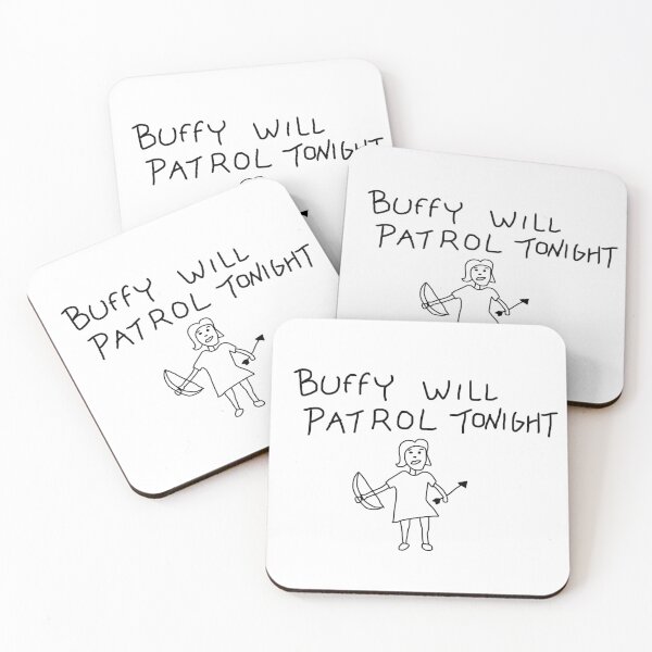 Item preview, buffy will patrol tonight designed and sold by high-infidelity.