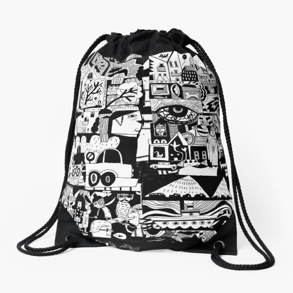 CITY LIFE Drawstring Bag