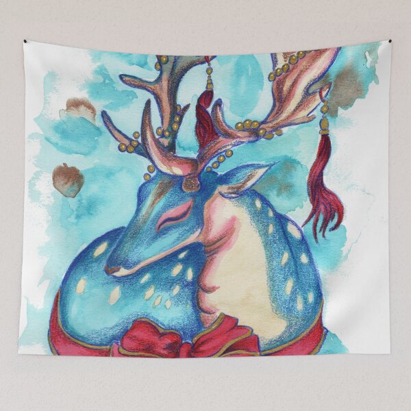 Item preview, Christmas deer designed and sold by Oniroiatlier.