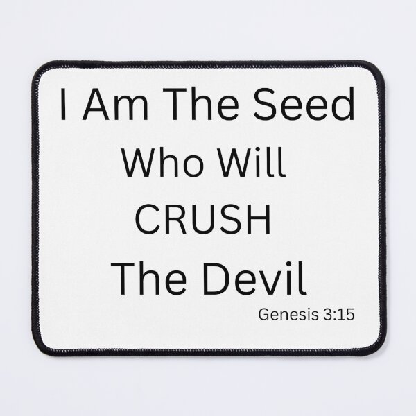 Item preview, I will CRUSH the devil designed and sold by Jsunshine75.
