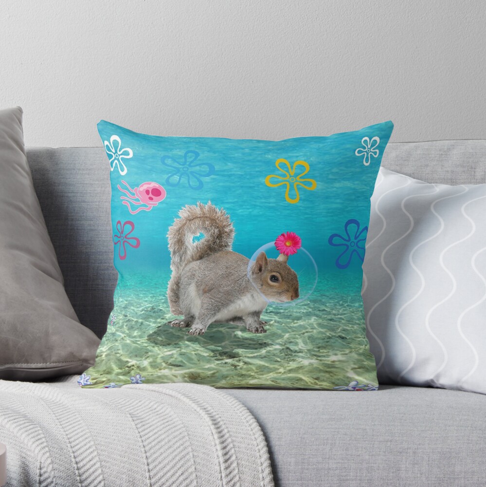 sandy cheeks body pillow