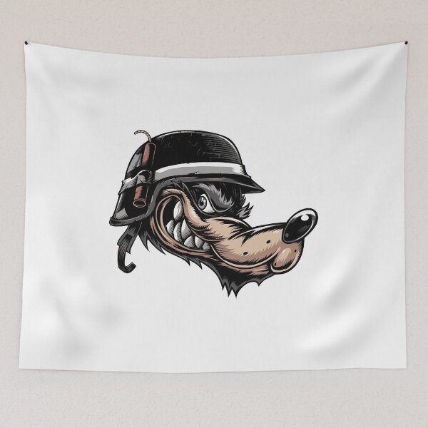 Item preview, Mean wolf. designed and sold by LeonLedesma.