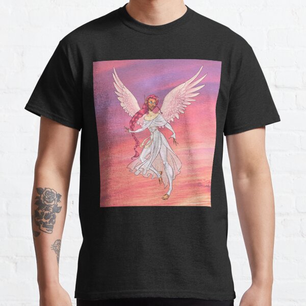 Angel Character T Shirts Redbubble - song id for angle with a shotgun roblox bloxburg free