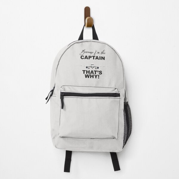 Item preview, Pilots funny gifts. Because I'm the captain, that's why. designed and sold by paulo silveira.