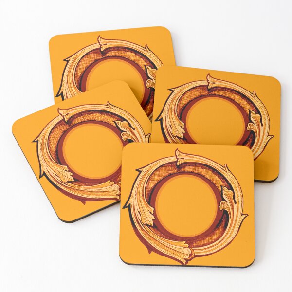 Item preview, Orange Acanthus and Filigree Study designed and sold by Anthony Seeker.