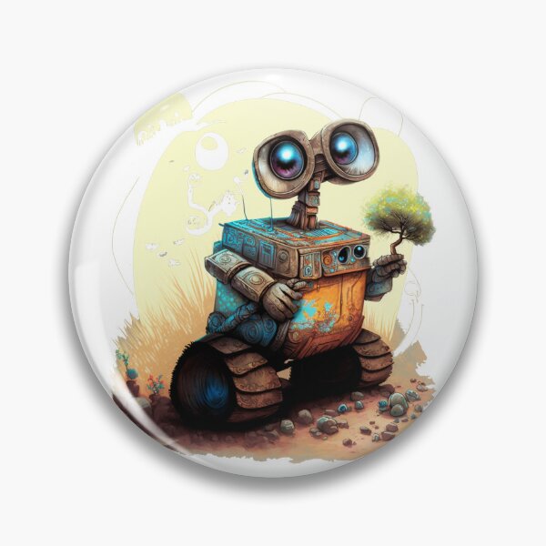Item preview, trash wall robot designed and sold by kiwimick.