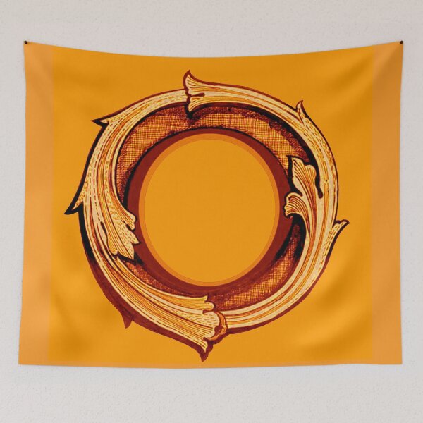 Item preview, Orange Acanthus and Filigree Study designed and sold by Anthony Seeker.