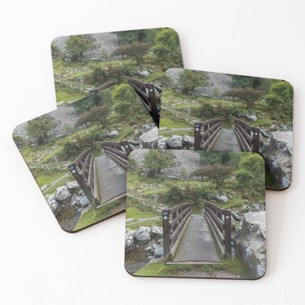 Item preview, Foot bridge at aber falls waterfall, Wales designed and sold by ast-photography.