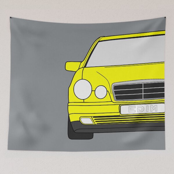 Item preview, Mercedes W210 e class yellow color designed and sold by EdimDesign.