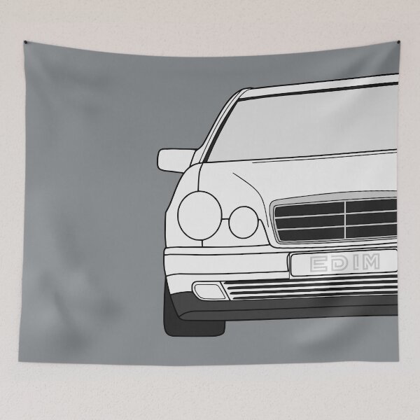 Item preview, Mercedes W210 e class white color designed and sold by EdimDesign.