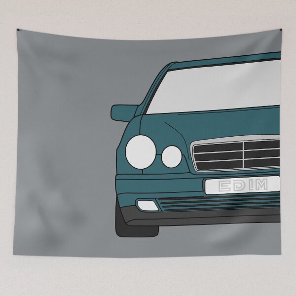 Item preview, Mercedes W210 e class turquoise color designed and sold by EdimDesign.