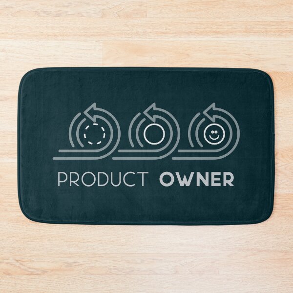Item preview, Agile Product Owner Smile designed and sold by PrairieGrouse.