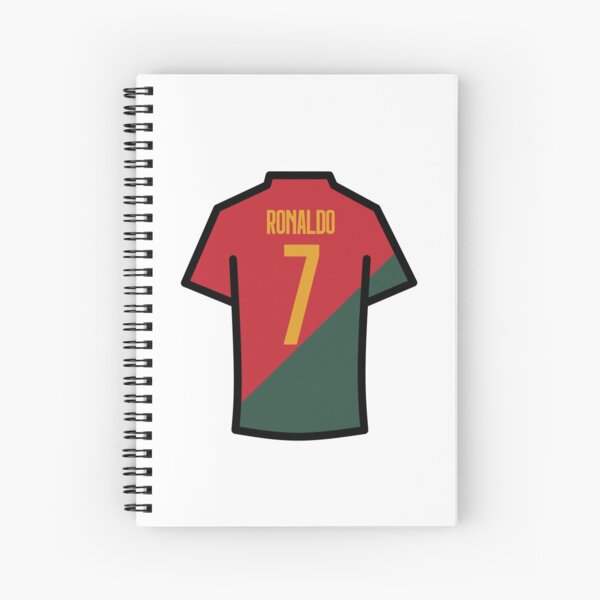 Item preview, Ronaldo #7 POR Red Green 22 Football Jersey designed and sold by Millustgfx.