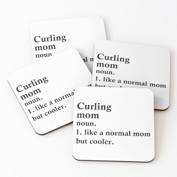 Item preview, Curling Mom Funny Sport Definition designed and sold by woodesigner.