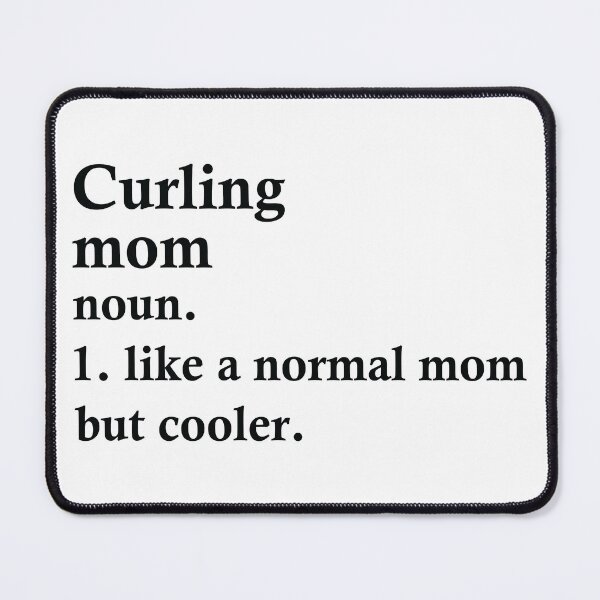 Item preview, Curling Mom Funny Sport Definition designed and sold by woodesigner.
