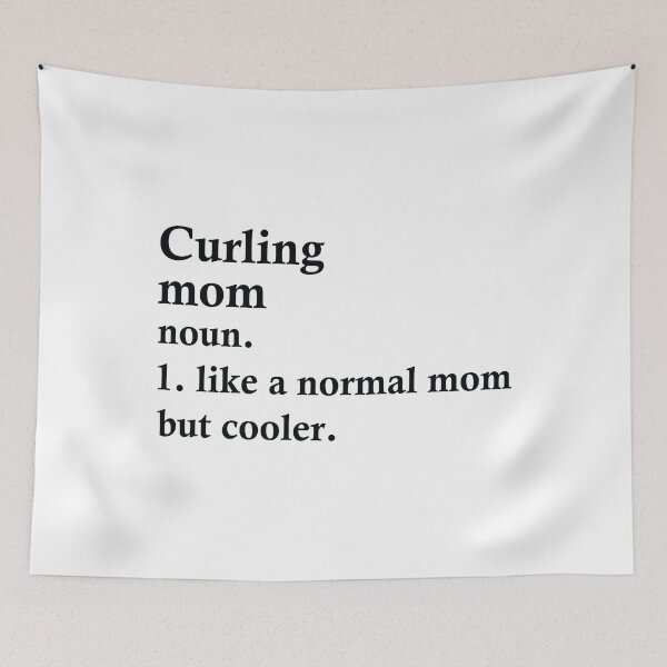 Item preview, Curling Mom Funny Sport Definition designed and sold by woodesigner.