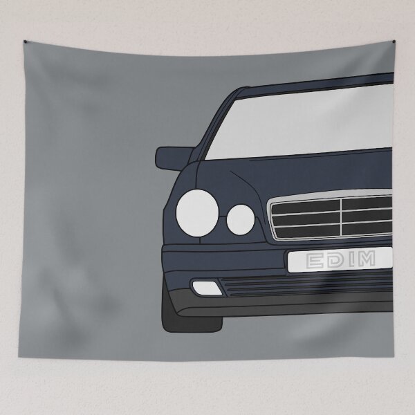 Item preview, Mercedes W210 e class capri blue color designed and sold by EdimDesign.