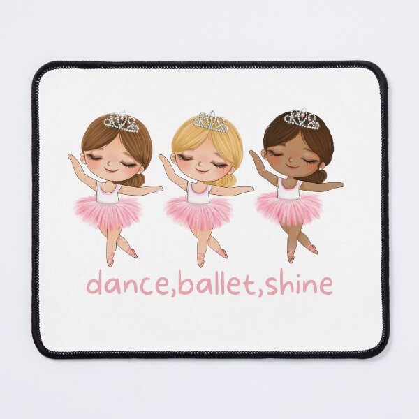Item preview, dance,ballet,shine Cute pink ballerinas designed and sold by reka88.