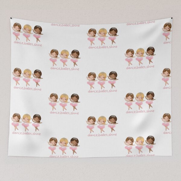 Item preview, dance,ballet,shine Cute pink ballerinas designed and sold by reka88.