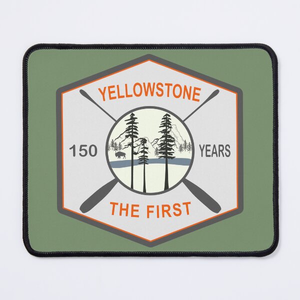 Item preview, Yellowstone, The First, 150 Years designed and sold by Blended Designs ⭐⭐⭐⭐⭐.
