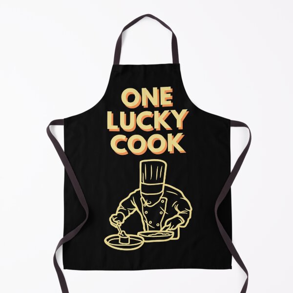 Item preview, One lucky cook design designed and sold by DigitalMagShop.