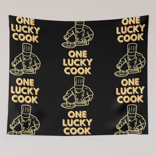 Item preview, One lucky cook design designed and sold by DigitalMagShop.
