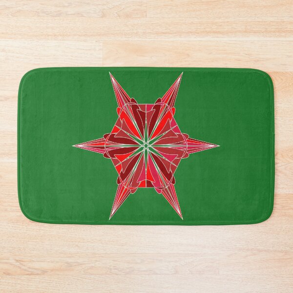 Item preview, Festive snowflake unique design G17 designed and sold by fishpressink.