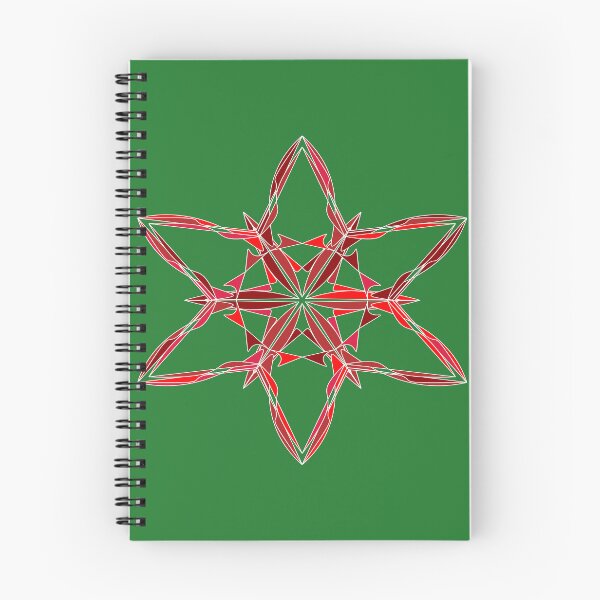 Item preview, Festive snowflake unique design G18 designed and sold by fishpressink.