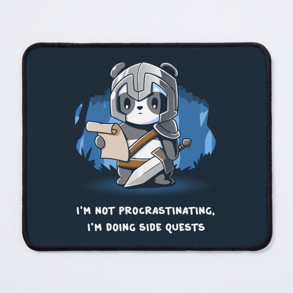 Item preview, I'm Not Procrastinating, I'm Doing Side Quests designed and sold by Chris Mpasirogloy.