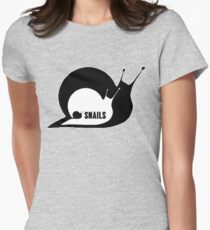 Snails (Double) Women's Fitted T-Shirt