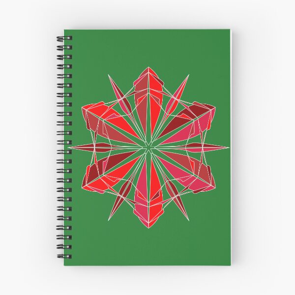 Item preview, Festive snowflake unique design G19 designed and sold by fishpressink.
