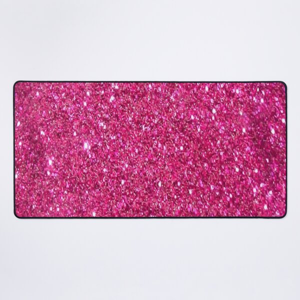 Cheeky Sparkly Pink Desk Mat