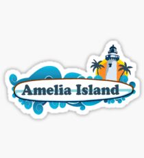 Amelia Island - Florida. Sticker