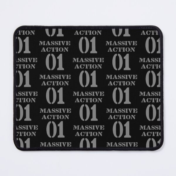 Item preview, MASSIVE ACTION 01 designed and sold by 1MILLIONPUSHUPS.