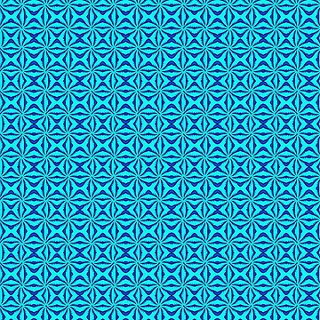 Artwork thumbnail, Light blue pattern by Work of art Shop