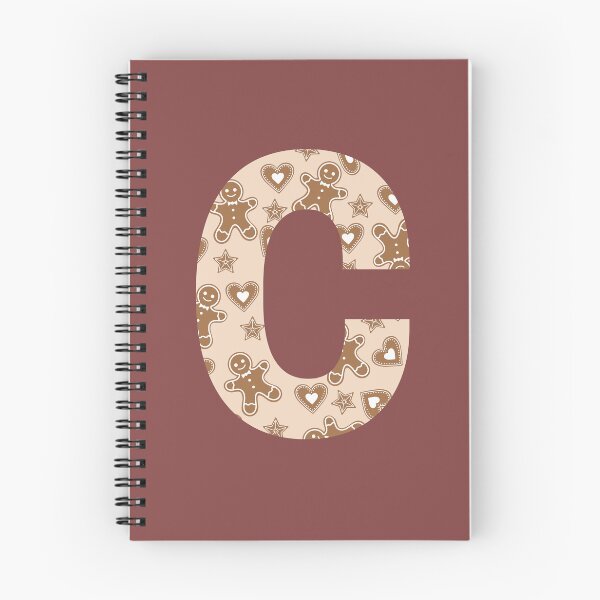 Item preview, Gingerbread Pattern Monogram Letter C designed and sold by Lyssarien.