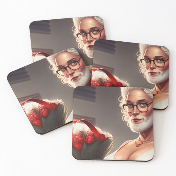 Item preview, Santa Brought Flowers designed and sold by Midsized King.